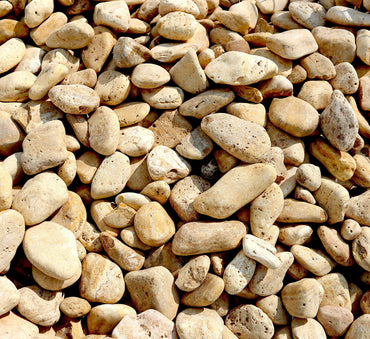 Yellow Forest River Stone "Natural Garden Material"