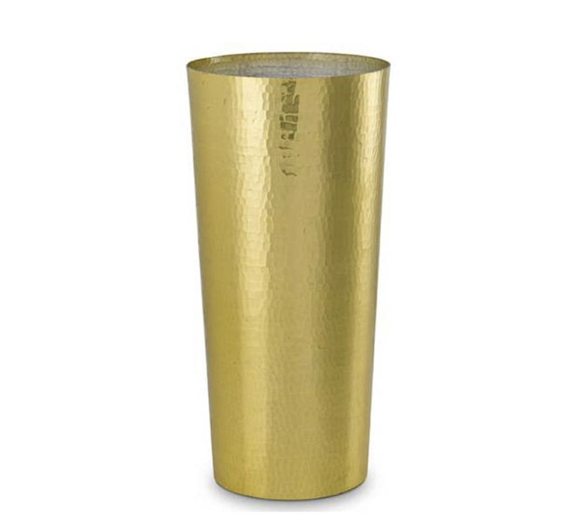 Conical Hammered "Aluminium" Pot