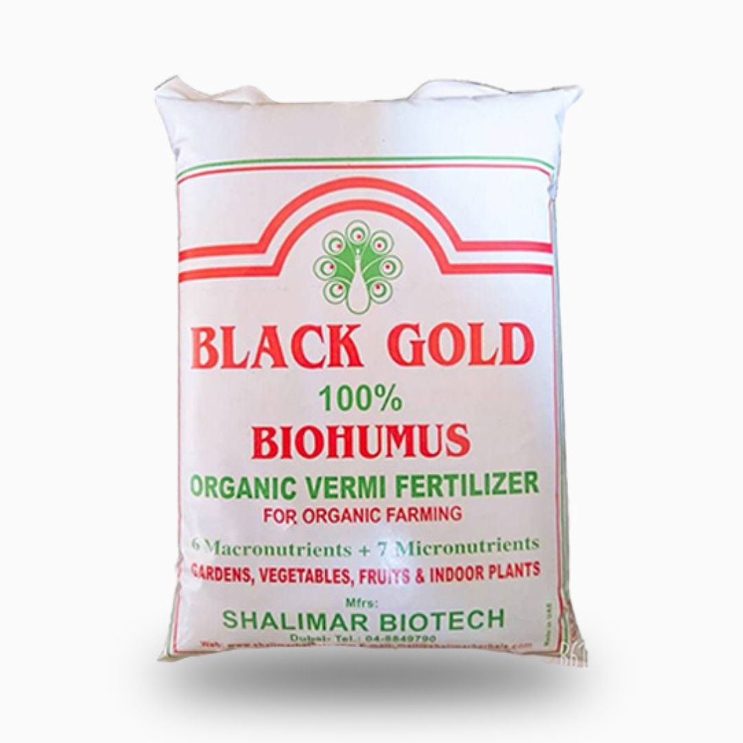 Black Gold Organic Vermi Fertilizer Organic Compost