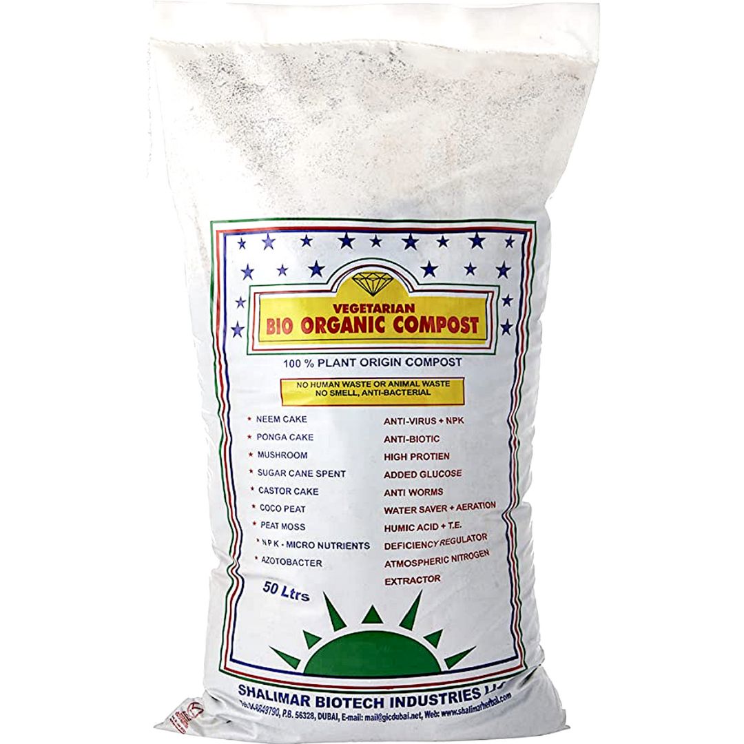 Vegetarian Bio Organic Compost 50 Ltr “No Smell”
