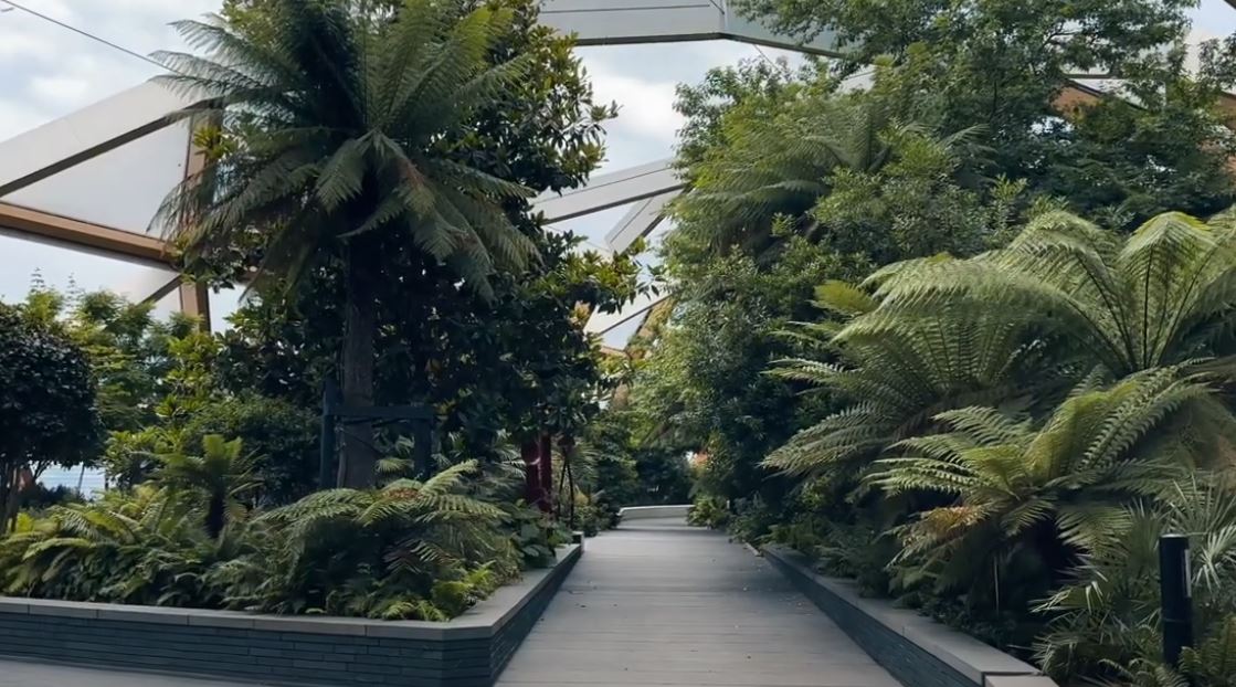 Inside Crossrail Place Roof Garden, The Lush Escape Londoners Are Raving About