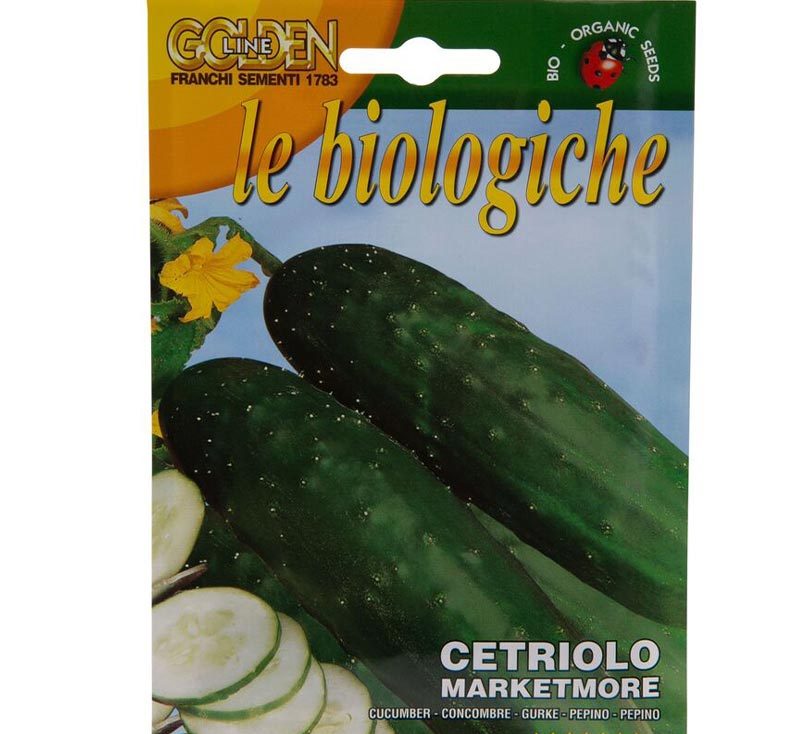 Cucumber "Cetriolo Marketmore" Organic Seeds
