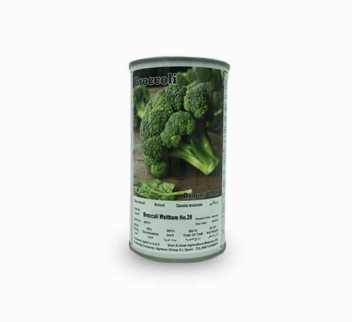 Broccoli Waltham Seeds Tin 50g