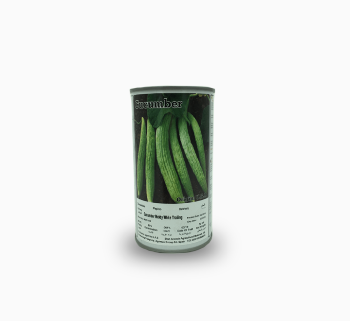 Cucumber Mekty White Trailing Seeds Tin