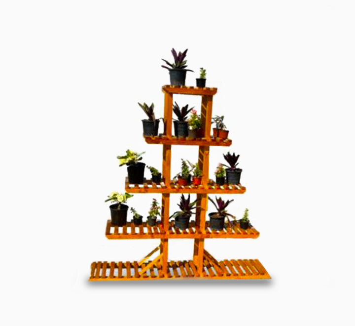 Handmade Five Tair Planter Shelf