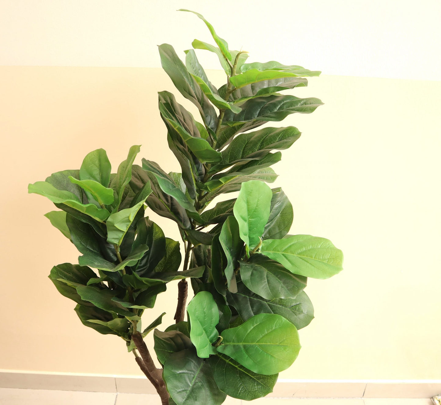 Artificial Ficus lyrata or Fiddle Leaf Fig Tree 1.5m