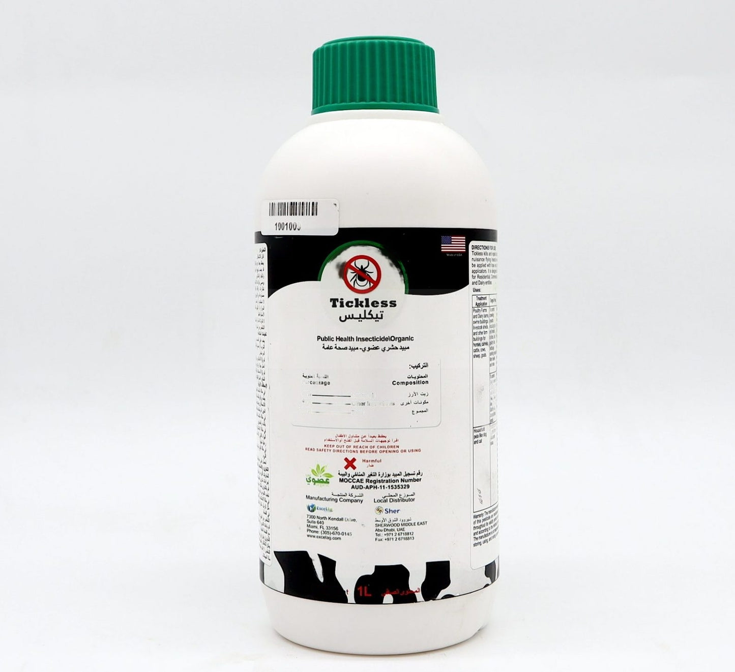 Tickless Organic "Public Health Insecticides" 1Ltr