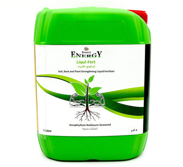 Desert energy Liqui-Fert "Seaweed" Soil, Root and Plant Strengthning Liquid Fertilizer 5L