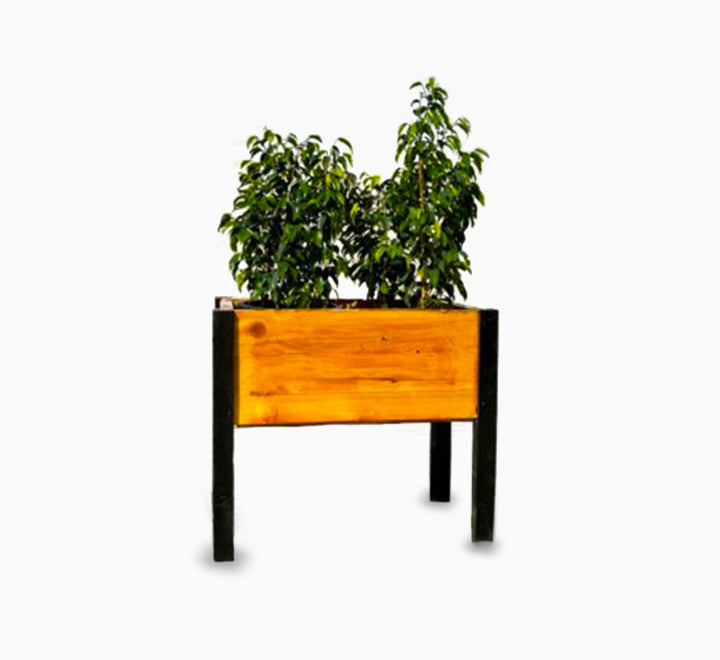 Raised Bed Wood Planter Outdoor and Indoor