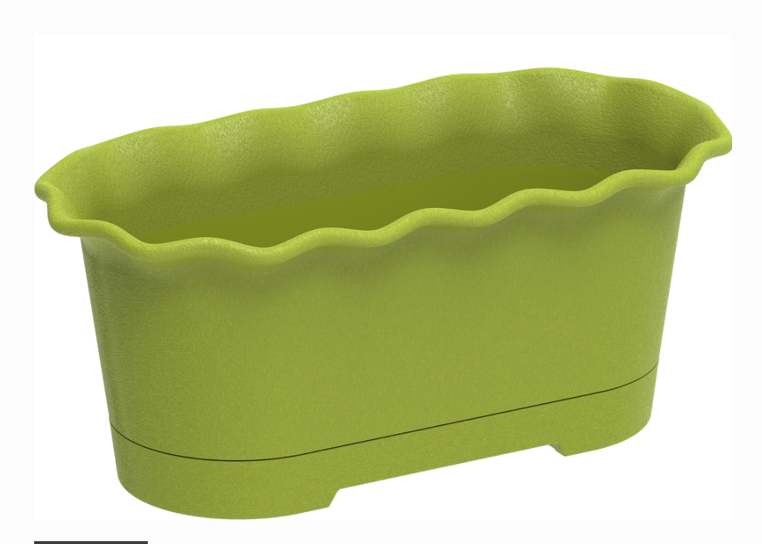 Cosmoplast Oval Planter With Tray