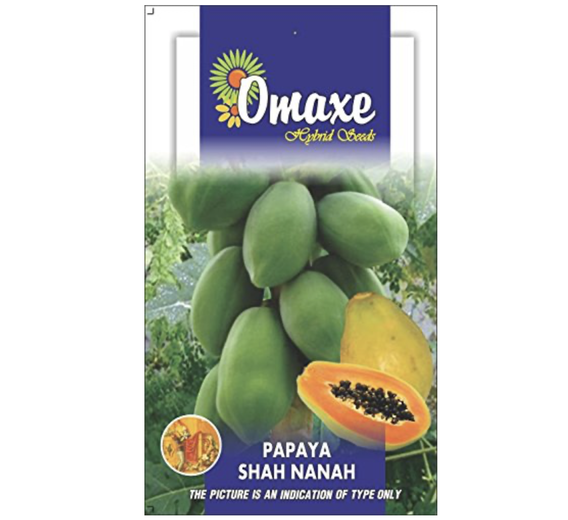 Papaya "Shah Nanah" Hybrid Seeds by Omaxe