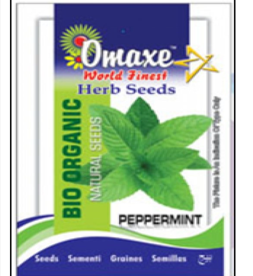 Peppermint Bio Organic Hybrid Seeds by Omaxe