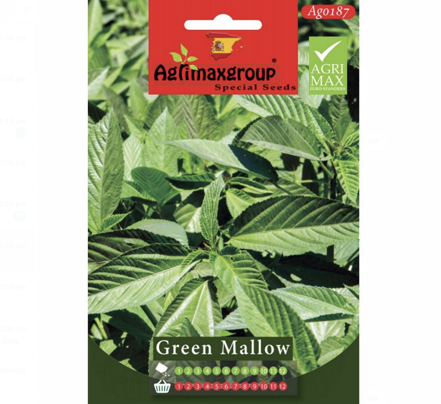 Green Mallow Agrimax Seeds