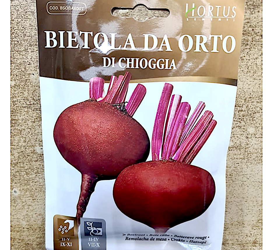 Beetroot Vegetable Seeds "Bietola Da Orto" by Hortus