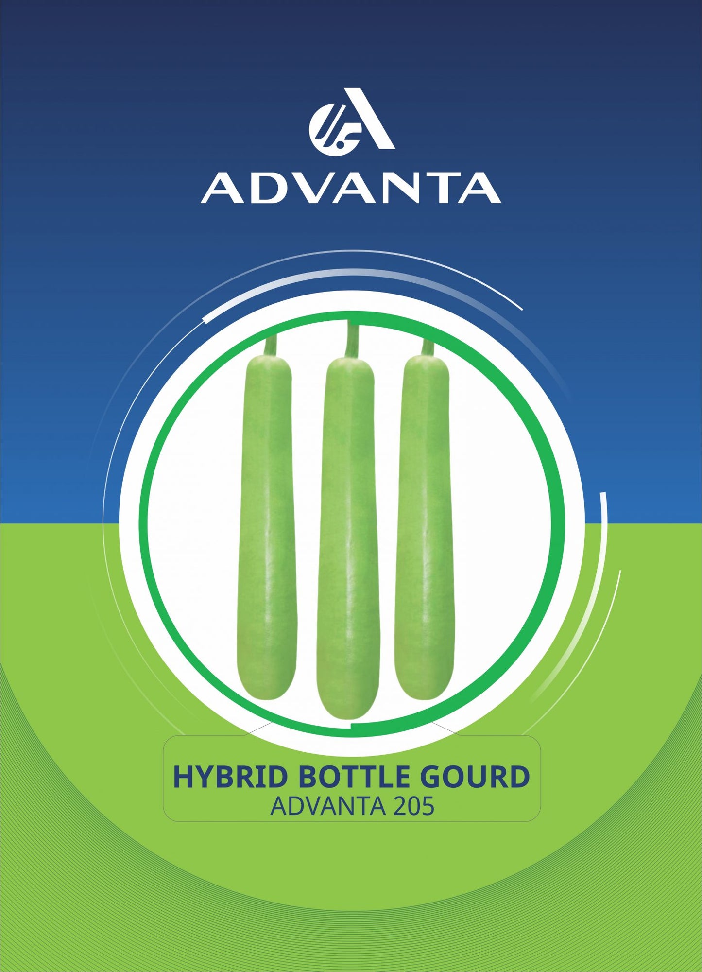 Advanta 205 Hybrid Bottle Gourd Seeds 5g