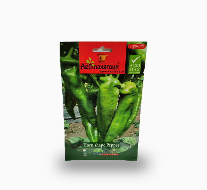 Horn Shape Pepper Agrimax seeds