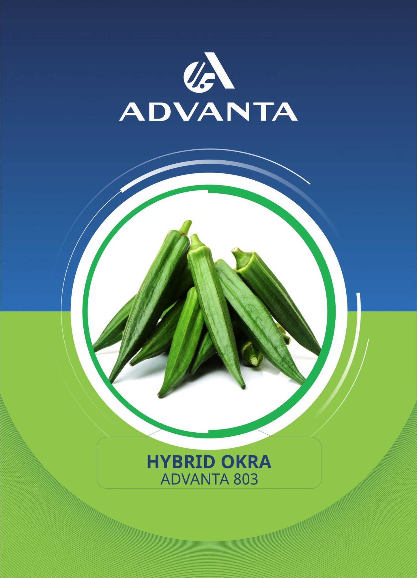 Advanta 803 Hybrid Okra Seeds 10g