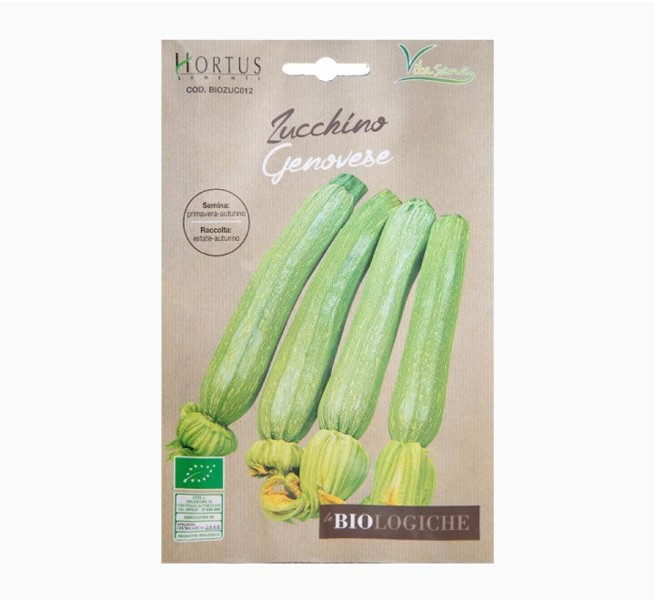 Organic Zucchino Genovese Busta Bio Seeds