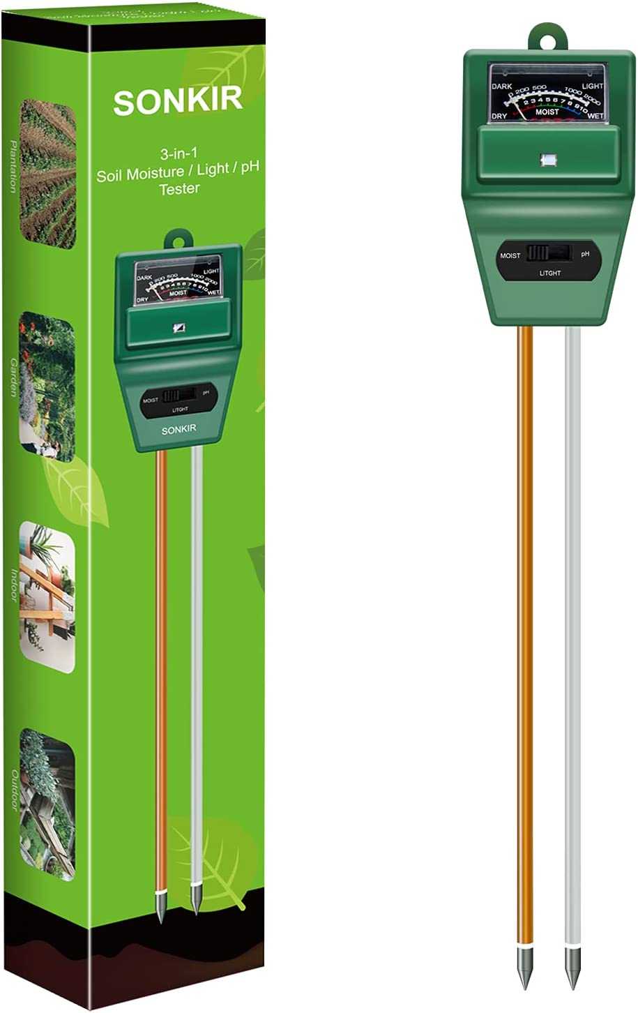 Sonkir Soil pH Meter