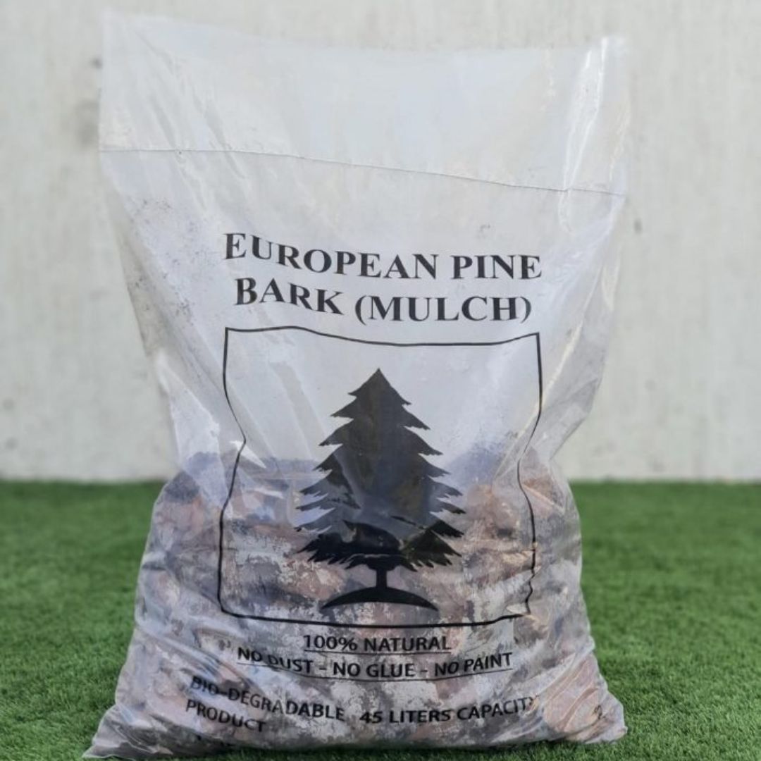 Pine Bark Mulch – 45Ltr Bag (7KG)